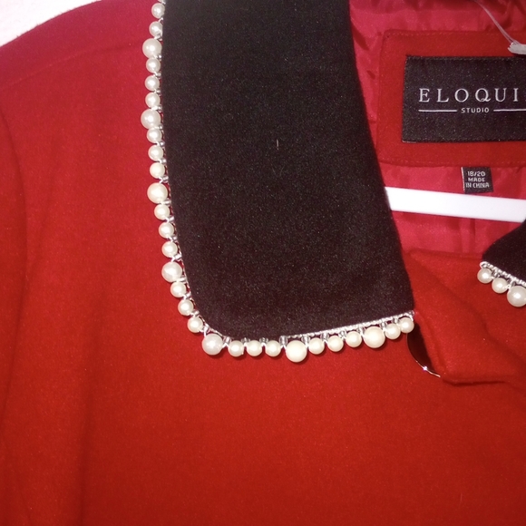 Eloquii statement coat - Picture 3 of 12